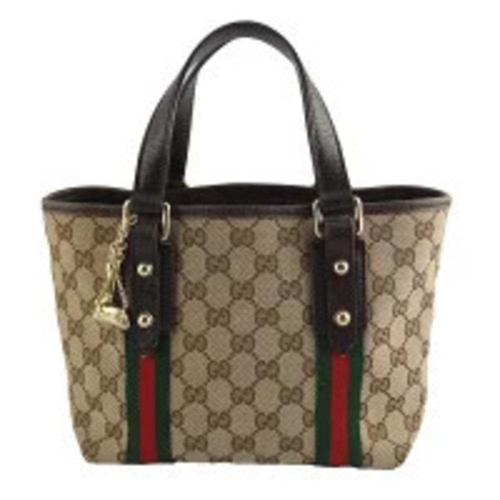 Gucci Sherry Handbag GG Canvas Beige